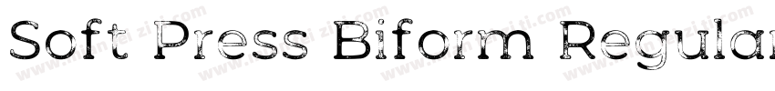 Soft Press Biform Regular字体转换